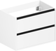 Миниатюра изображения товара Тумба с умывальником ЗОВ Парма 70 / P70LWP0MWMC1B-LDSPW6002 (белый матовый)