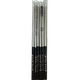 Миниатюра изображения товара Набор свечей для торта S.G. Home Праздник SG-CC-6GL (6шт, серебристый/черный)