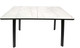 Миниатюра изображения товара Обеденный стол ВВР Миллер пластик 120-160x80 (каспий серый/черный №3)