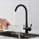 Миниатюра изображения товара Смеситель Shevanik S428H (черный)