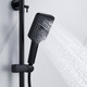 Миниатюра изображения товара Душевая система со смесителем Shevanik S4436H (черный)
