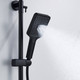 Миниатюра изображения товара Душевая система со смесителем Shevanik S4436H (черный)