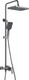 Миниатюра изображения товара Душевая система со смесителем Shevanik S4436T (оружейная сталь)