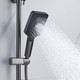 Миниатюра изображения товара Душевая система со смесителем Shevanik S4436T (оружейная сталь)