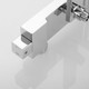Миниатюра изображения товара Душевая система со смесителем Shevanik S6836 (хром)