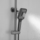 Миниатюра изображения товара Душевая система со смесителем Shevanik S6836T (оружейная сталь)