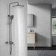 Миниатюра изображения товара Душевая система со смесителем Shevanik S6836T (оружейная сталь)