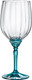 Миниатюра изображения товара Набор бокалов Bormioli Rocco Флориан Lucent Blue / 1.99419 (4шт, 535мл)