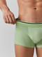 Миниатюра изображения товара Комплект мужских трусов Mark Formelle 411188-2 (р.86-96, зеленая дымка/орнамент на сизом)