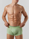 Миниатюра изображения товара Комплект мужских трусов Mark Formelle 411188-2 (р.86-96, зеленая дымка/орнамент на сизом)