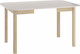 Миниатюра изображения товара Обеденный стол Signal Dante II 90-130x90 (кашемир/дуб кремона)