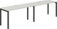 Миниатюра изображения товара Комплект письменных столов Norden 280х60х75 / SG.224.SH.44.AN (антрацит/серый бархат)