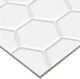 Миниатюра изображения товара Плитка NewTrend Edelweiss Hexagon White WT36EDW15 (300x600)