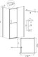 Миниатюра изображения товара Душевой уголок Grossman Pragma 100x100x195 / 120.K33.03.1010.21.02 (черный матовый/стекло шиншилла)