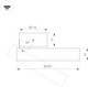 Миниатюра изображения товара Спот Arlight SP-RONDO-FLAP-R250-30W Day4000 WH 110deg / 028168