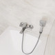 Миниатюра изображения товара Смеситель Lauter Reef 21CK6678C с лейкой Fleur 21S00126 и душевым шлангом