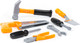 Миниатюра изображения товара Набор инструментов игрушечный Полесье №7 / 61199 (оранжевый)