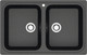 Миниатюра изображения товара Мойка кухонная Marrbaxx 20/Q4 / F020Q004 (черный)