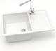 Миниатюра изображения товара Мойка кухонная Marrbaxx 161/G31 / F161G031 (белый)