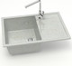 Миниатюра изображения товара Мойка кухонная Marrbaxx 161/Q10 / F161Q010 (светло-серый)