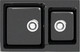 Миниатюра изображения товара Мойка кухонная Marrbaxx 191/Q4 / F191Q004 (черный)