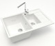 Миниатюра изображения товара Мойка кухонная Marrbaxx 210/G31 / F210G031 (белый)