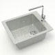 Миниатюра изображения товара Мойка кухонная Marrbaxx 8/Q10 / F008Q010 (светло-серый)
