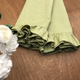 Миниатюра изображения товара Сервировочная салфетка ОМурМебель 50x35см с рюшами (2шт, зеленый)
