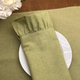 Миниатюра изображения товара Сервировочная салфетка ОМурМебель 50x35см с рюшами (2шт, зеленый)