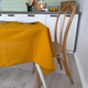 Миниатюра изображения товара Скатерть ОМурМебель 150x120см прямоугольная (горчичный)