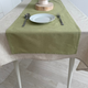 Миниатюра изображения товара Дорожка на стол ОМурМебель 140x40см (зеленый)
