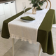 Миниатюра изображения товара Дорожка на стол ОМурМебель 140x40см с рюшами (белый)