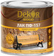Миниатюра изображения товара Лак Dekor Универсальный ПФ-157 (800г)