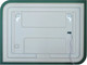 Миниатюра изображения товара Зеркало Дабл-Ю Лиссабон 80x60 / LSB80X60 (с подсветкой, антизапотевание)