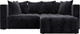 Миниатюра изображения товара Диван угловой Лига Диванов Лига-052 НПБ угол универсальный / 128800 (велюр Tower 11 темно-серый)