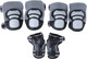 Миниатюра изображения товара Комплект защиты Tech Team Safe Fit Teens 4.0 / NN013950 (M, серый)