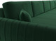 Миниатюра изображения товара Диван П-образный Лига Диванов Лига-057 НПБ МегаЛонг / 129357 (велюр Seven 626 зеленый)