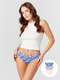 Миниатюра изображения товара Комплект женских трусов Mark Formelle 412236-3 (р.94, елки на индиго)