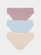Миниатюра изображения товара Комплект женских трусов Mark Formelle 412236-3 (р.102, небесно-голубой)