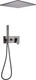 Миниатюра изображения товара Душевая система со смесителем Abber Daheim AF8221NG (никель)