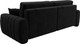 Миниатюра изображения товара Диван Лига Диванов Лига-057 НПБ / 129215 (велюр Seven 35 черный)