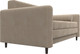 Миниатюра изображения товара Диван Лига Диванов Лига-070 / 129743 (велюр Seven 729 бежевый)