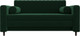 Миниатюра изображения товара Диван Лига Диванов Лига-070 / 129745 (велюр Seven 626 зеленый)