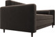 Миниатюра изображения товара Диван Лига Диванов Лига-070 / 129747 (велюр Seven 727 коричневый)