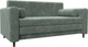 Миниатюра изображения товара Диван Лига Диванов Лига-070 / 129760 (велюр Brut 08 зеленый)