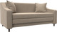 Миниатюра изображения товара Диван Лига Диванов Лига-071 / 129763 (велюр Seven 729 бежевый)