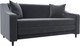 Миниатюра изображения товара Диван Лига Диванов Лига-071 / 129766 (велюр Seven 17 серый)