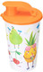 Миниатюра изображения товара Стакан Бытпласт Фруктовая Вечеринка / 431330508 (оранжевый)