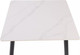 Миниатюра изображения товара Обеденный стол Signal Rion 80x80 (белый глянец/черный)