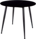 Миниатюра изображения товара Обеденный стол Signal Rion 90 (черный/черный)